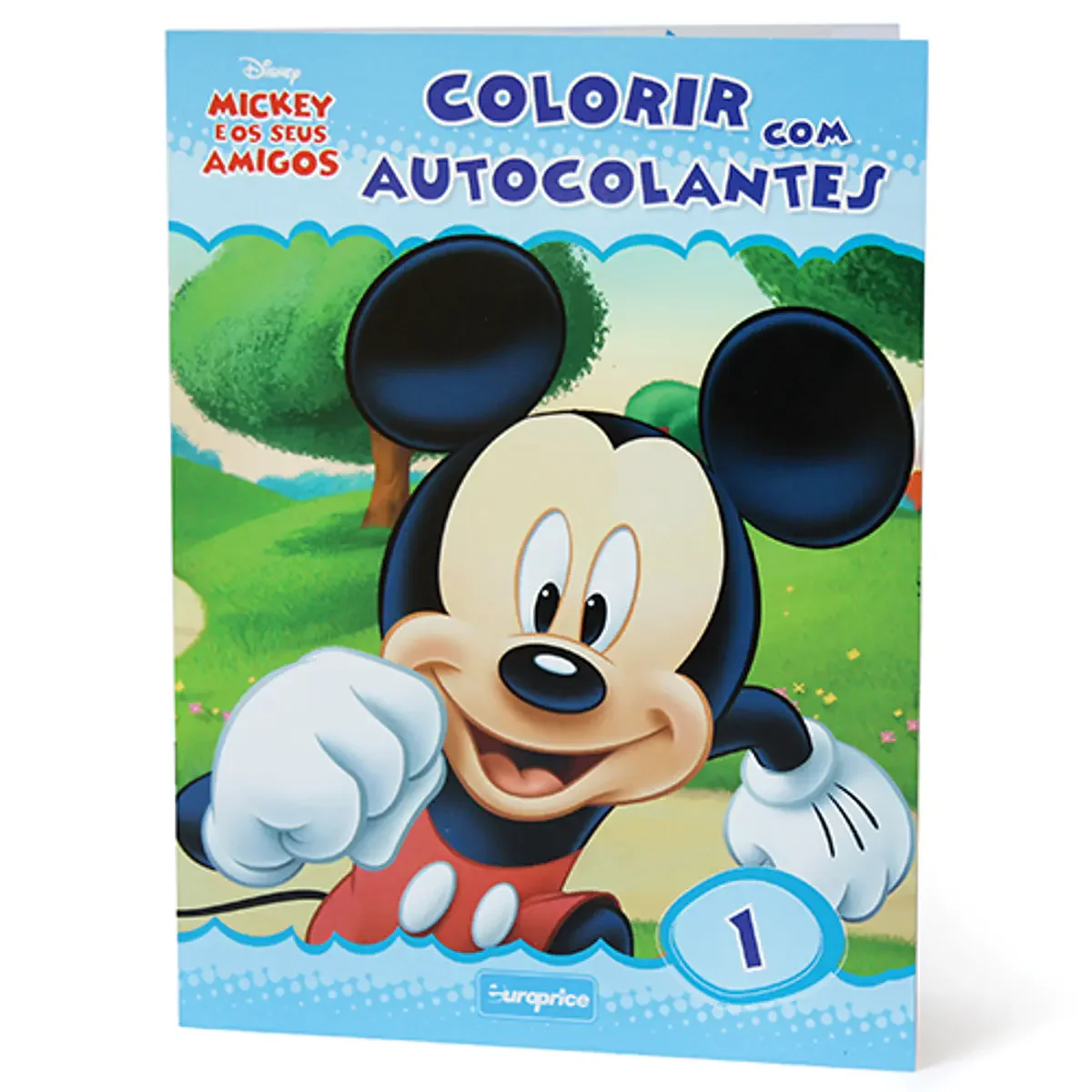 Colorir com Autocolantes - Clássicos Disney - 1
