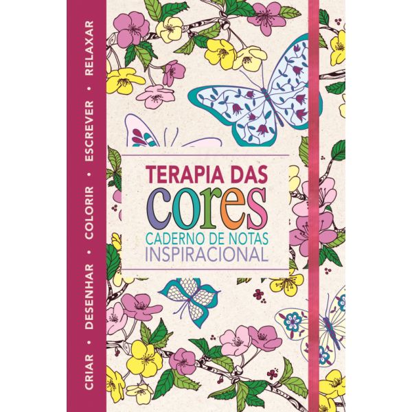 Terapia das Cores: Caderno de Notas Inspiracional