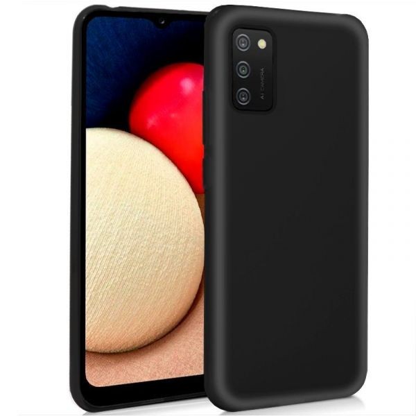 Capa Silicone Preta Samsung A02s