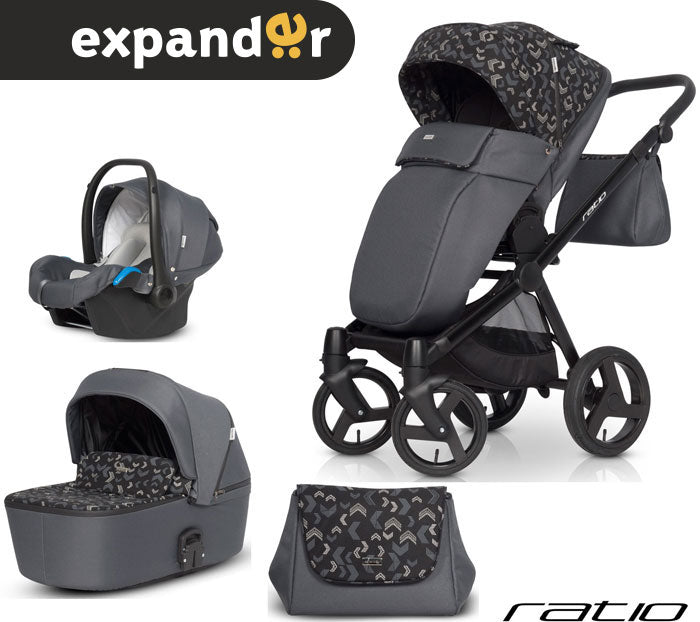 EXPANDER - Carrinho multifuncional RATIO + KITE ISOFIX READY Colour 2