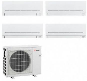 Sistema Multisplit Mitsubishi Electric 4x1 – Conforto Total para 3 Quartos e Sala de 45m²