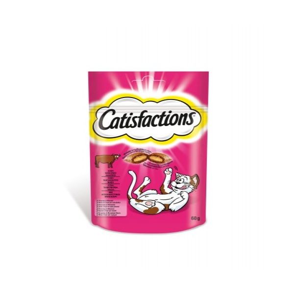 Catisfaction Snack Vaca 6x60g